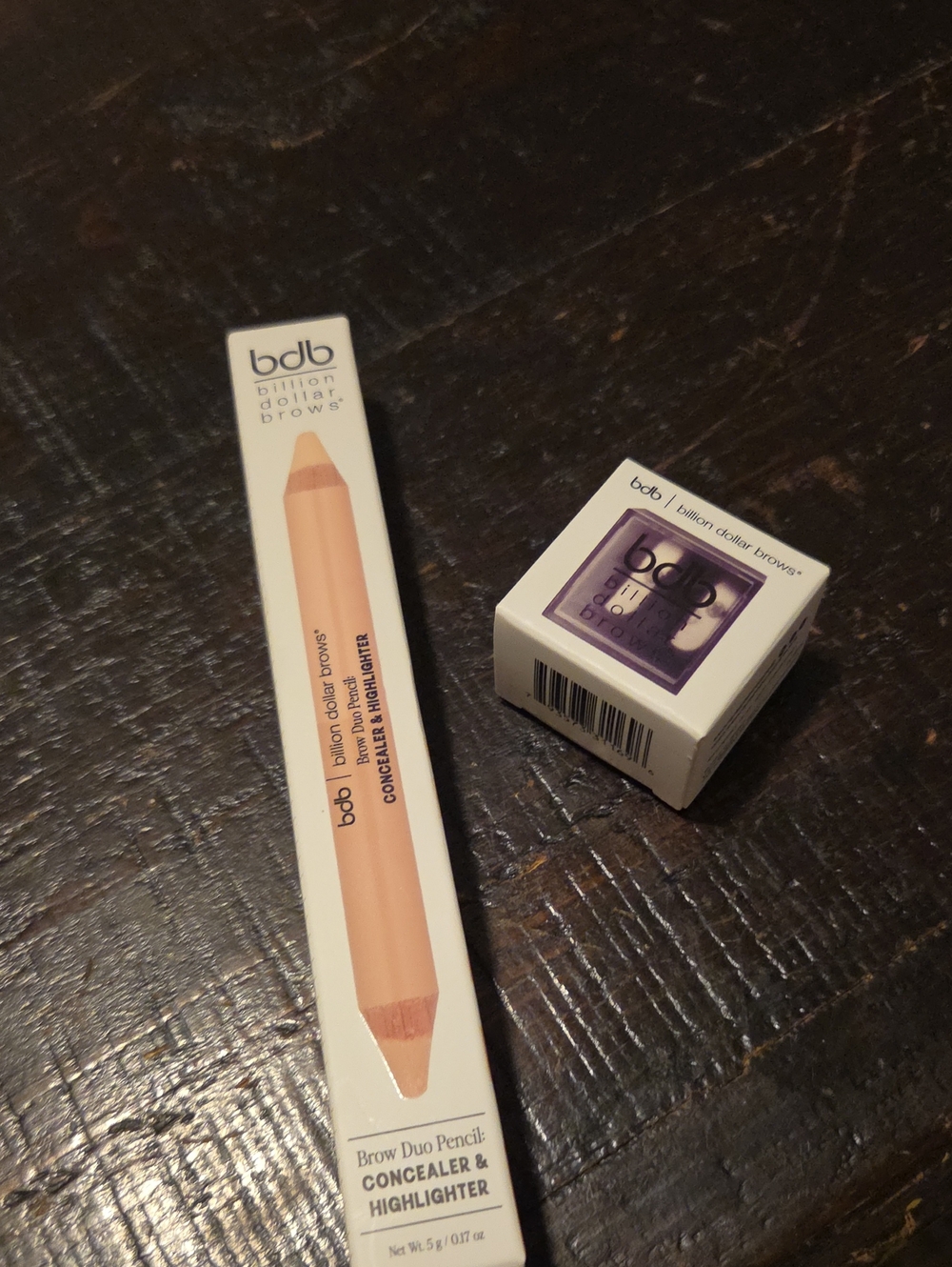 bdb Brow Duo Concealer & Highlighter Pencil And Sharpener